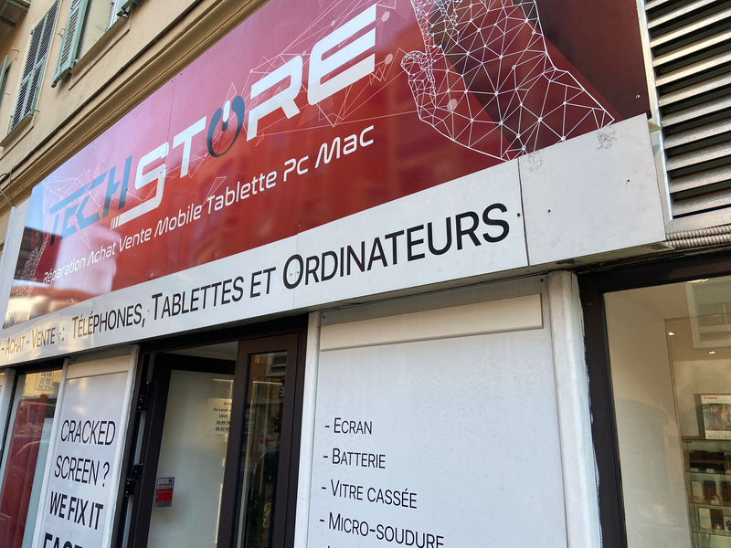 Photo de couverture de Tech Store - Réparation Téléphone Nice, Réparation iPhone Tablette PC Mac
